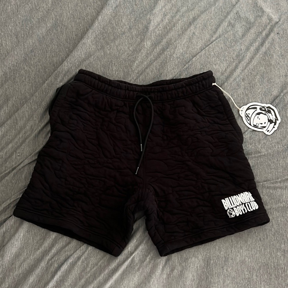 Men’s Billionaire Boys Club black quilted shorts size XL
